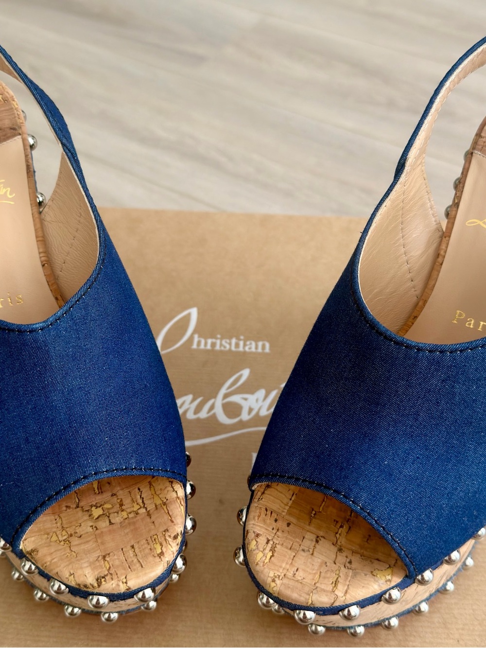 Christian Louboutin Super Joan Sling 160 - Picture 2 of 15